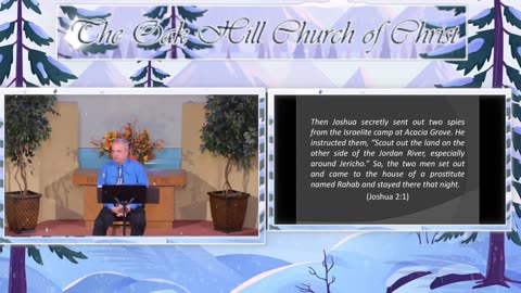 Oak Hill Church of Christ 2-23-25 Message: "God Has A Place For You"