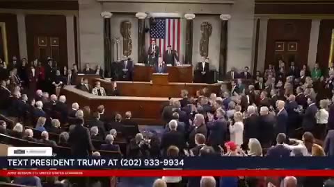 Breaking News: interrupted Trump congress speech