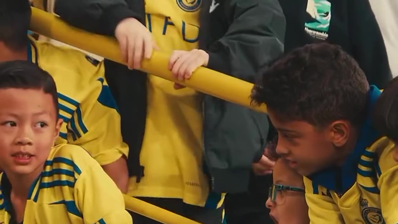 When you meet your favorite hero Cristiano Ronaldo