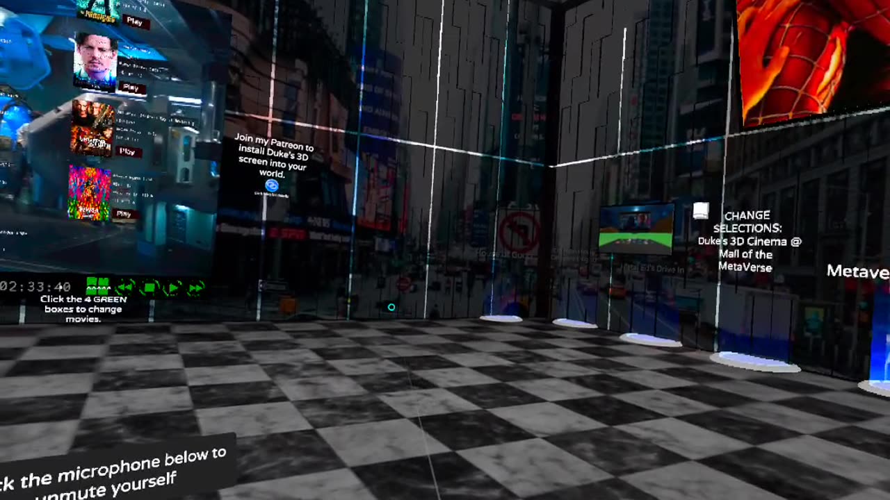 Altspace VR - 42nd St. Movies - Bowling - Inside an Airplane