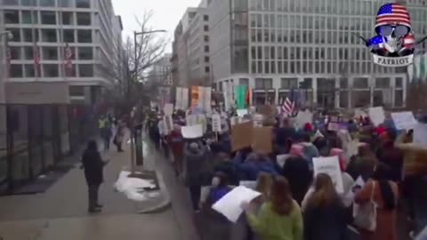 The Deep State foot soldiers have begun to organize and protest in DC.