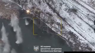 Ukrainian Counter-Attack Turns Massive Russian Assault into Column of Burning Vehicles