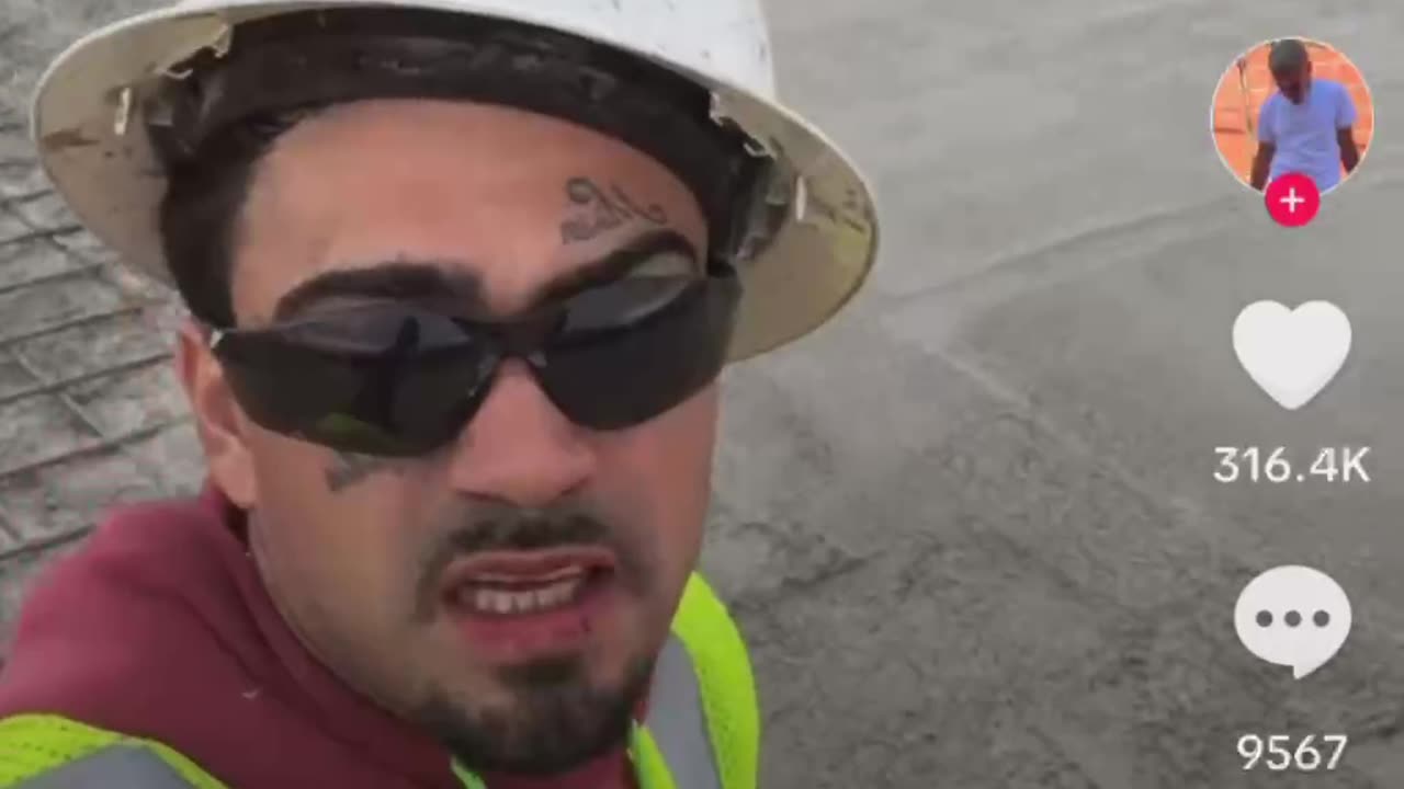 Illegal Alien construction worker in Houston Texas has a message for Donald Trump