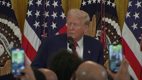 President Trump Hosts a Reception Honoring Black History Month