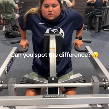 Her consistency for weight loss is admirable