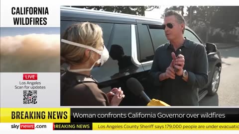 🚨 Gavin Newscum fakes a call to Joe Biden to dodge a wildfire victim