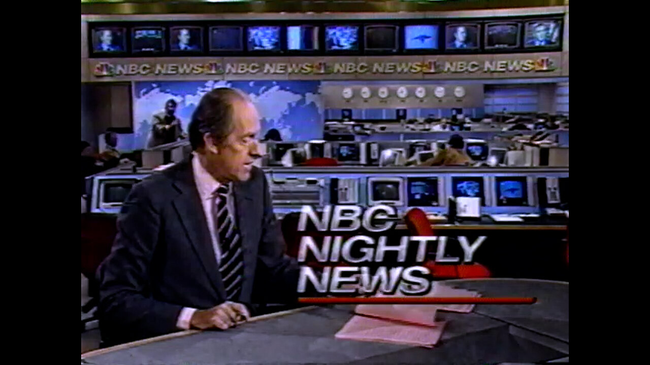 January 29, 1989 - 'NBC Nightly News' with Garrick Utley (Joined in Progress)