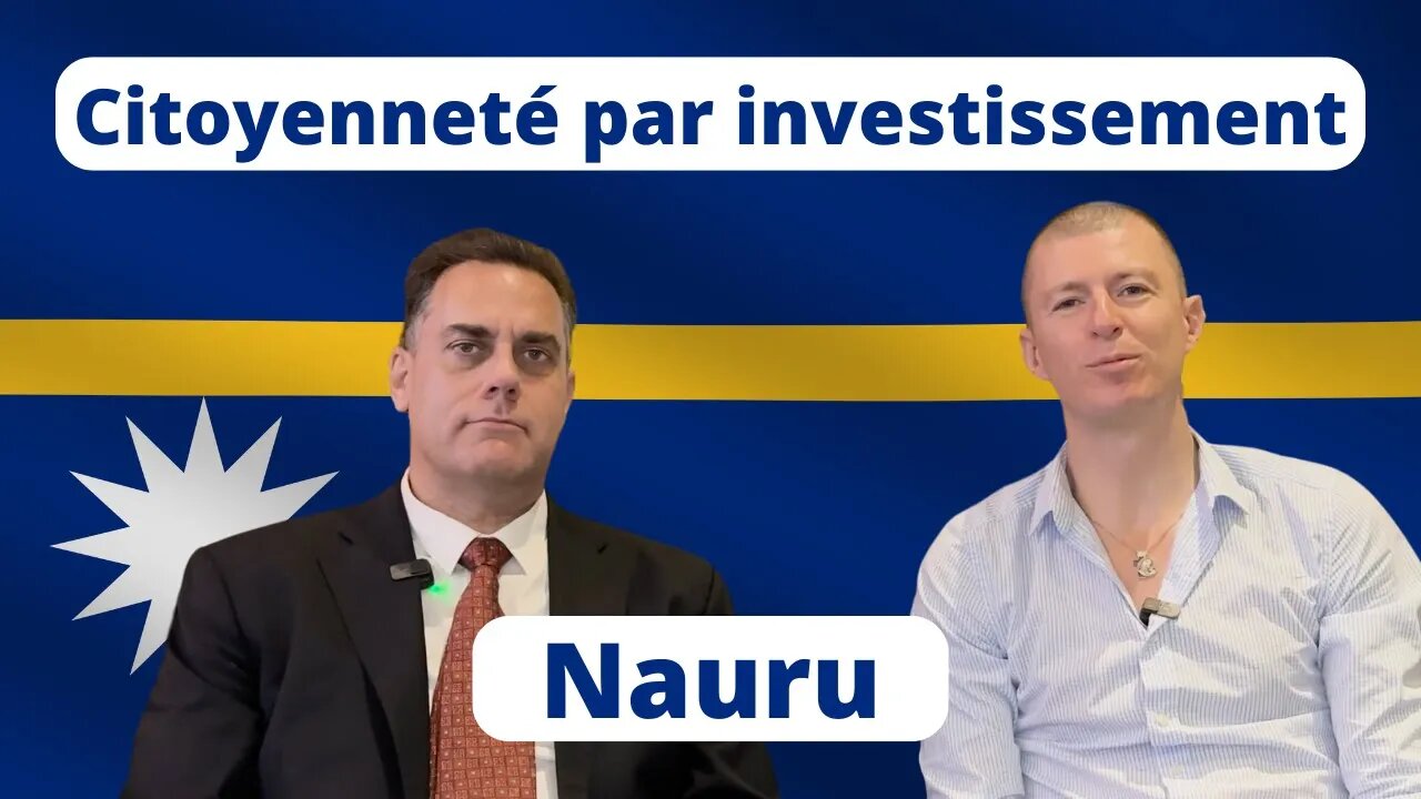 Citoyenneté par investissement de Nauru - une nouvelle option