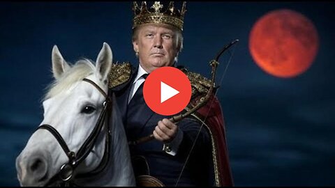 WE NEED A MAN ON A WHITE HORSE!_ TRUMP BEING COMPARED TO THE ANTICHRIST CONQUEROR BY RFK JR!