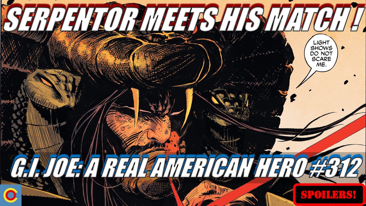 Destro And Serpentor Come To Blows in G.I. Joe: A Real American Hero #312