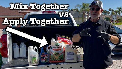 Lawn Chems: What Can Be Mixed And Applied at The Same Time?