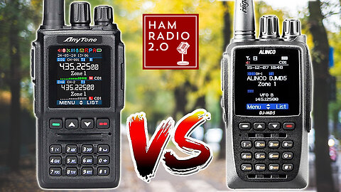 The Real Difference Between Anytone ATD168UV and Alinco DJ MD5 for DMR Radios