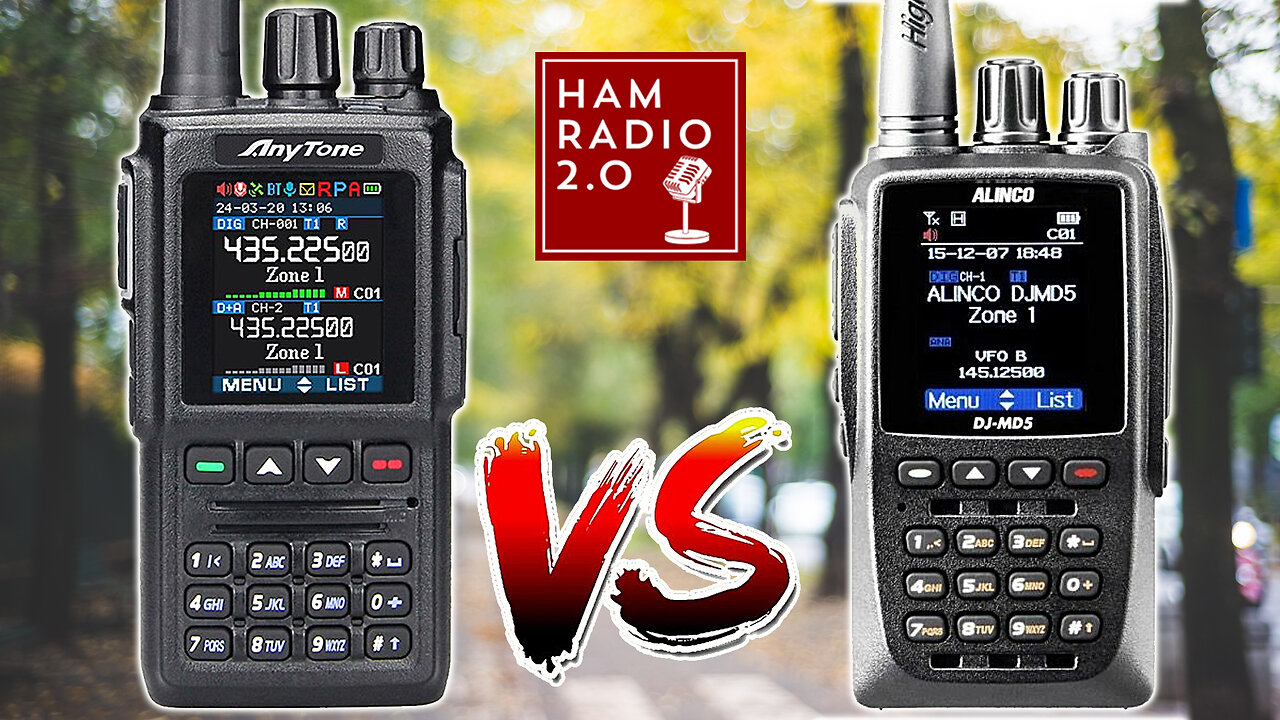 The Real Difference Between Anytone ATD168UV and Alinco DJ MD5 for DMR Radios