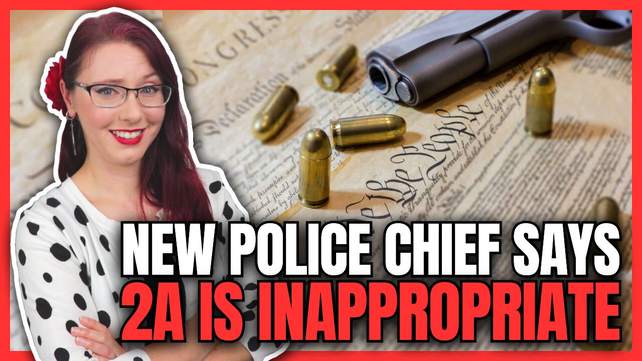 Police Chief Says 2nd Amendment Is Inappropriate