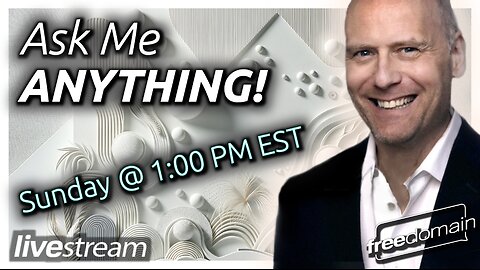 SUNDAY AFTERNOON LIVE WITH STEFAN MOLYNEUX