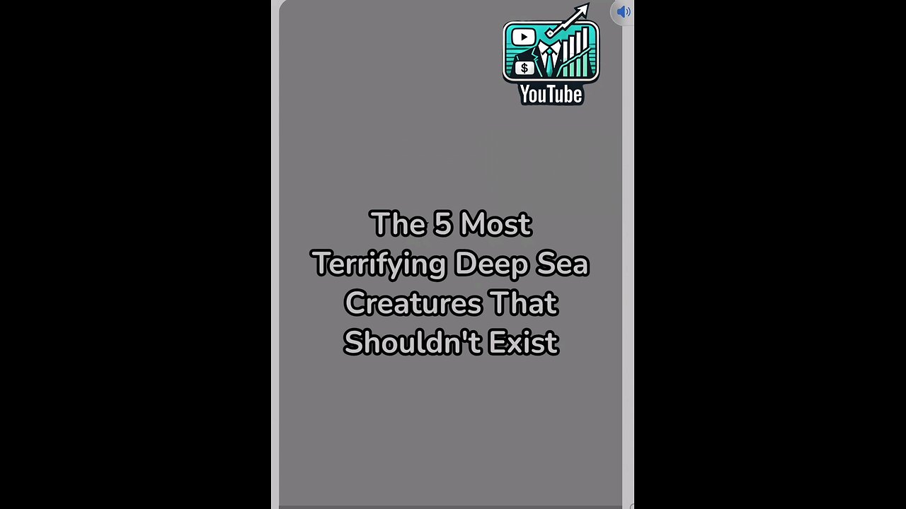 Top 5 Deep Sea Creatures That Shouldn’t Exist! 😱🌊 #DeepSeaCreatures #ScaryFacts