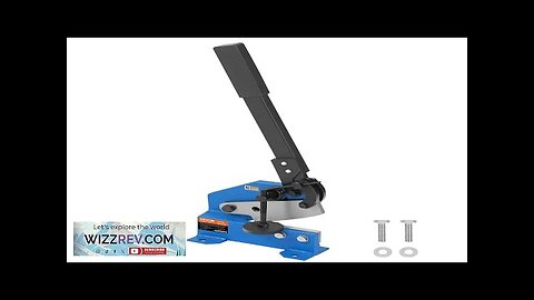 VEVOR 5" Manual Hand Plate Shear for Metal Sheet Processing HS-5 Benchtop Review