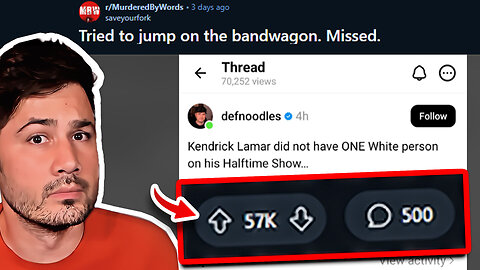 My VIRAL Reddit Post DESTROYED DEI And EXPOSED Kendrick Lamar’s Halftime Show