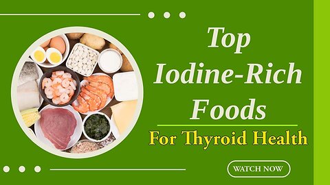 Iodine Rich Foods | High Iodine Foods For Thyroid