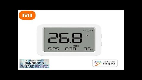 Xiaomi Mijia Smart bluetooth Thermometer 3 Mesh with LCD Display Wireless Electric Review