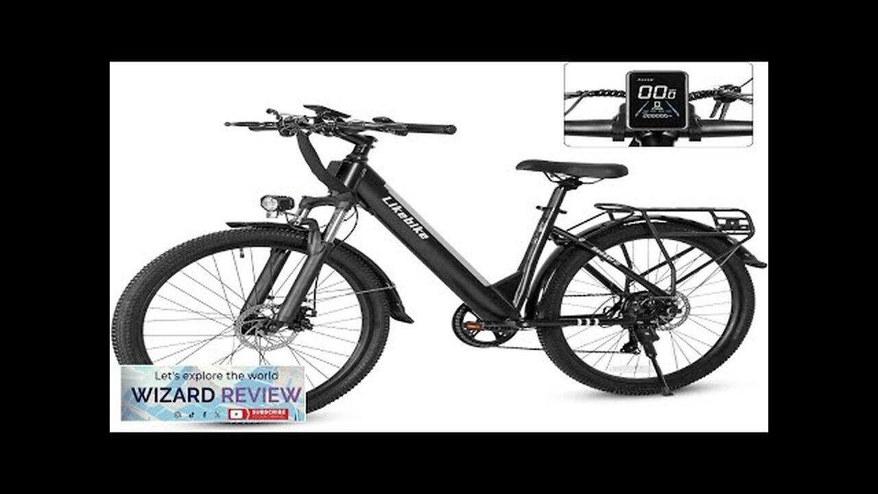 Seeker S 26" Electric Bike for Adults UL 2849 Certified Step Through Review