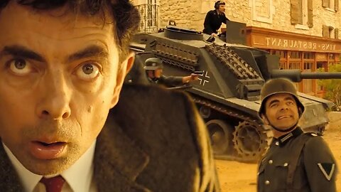 Bean s War Movie?! | Mr Bean s Holiday #funny #Mr bean #holiday #time pass