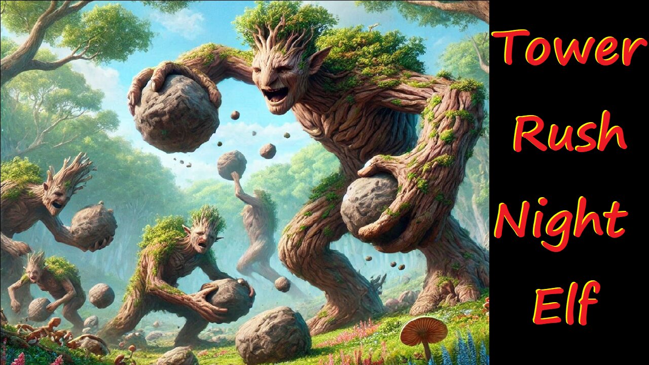 Panolu(NE) Vs LaacTiger(Orc) - Gameplay (010) Warcraft 3 Rubattlenet 1.27b version