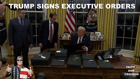 Highlight’s From Trump’s First Executive Actions