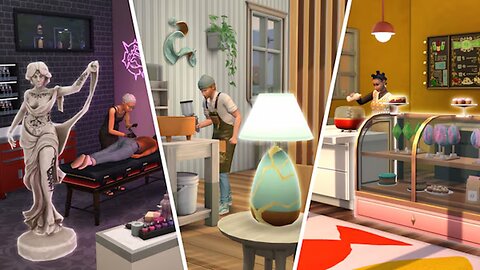 The Sims 4: Businesses & Hobbies Expansion Pack | Official Reveal Trailer