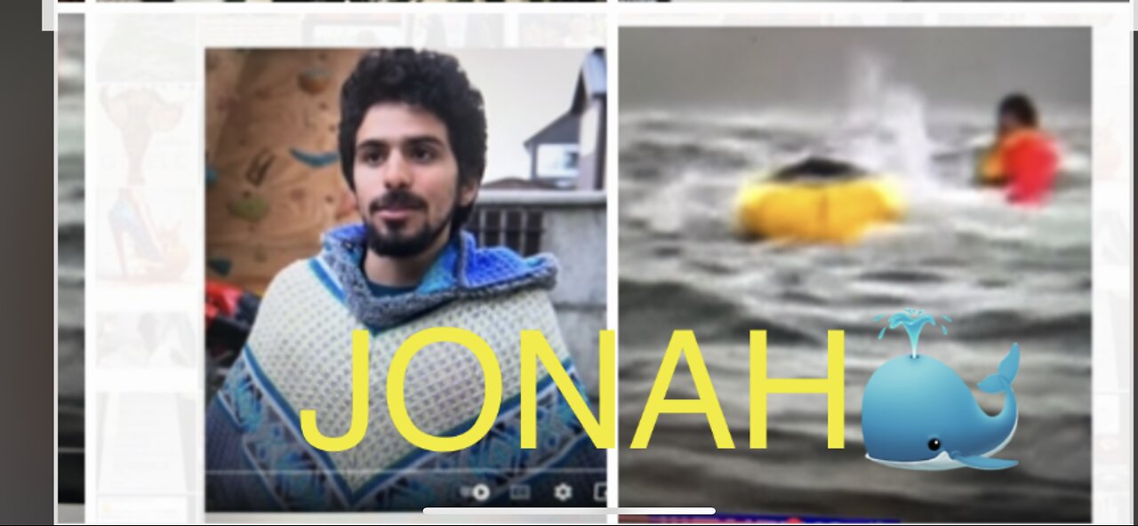 Man swallowed by whale…Trump had a U.S. ambassador named JONAH in 2017.
