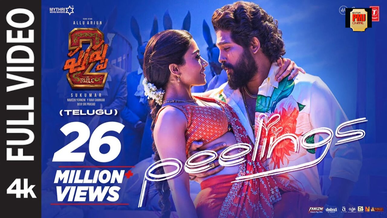 PEELINGS | Pushpa 2 The Rule | Allu Arjun,Rashmika