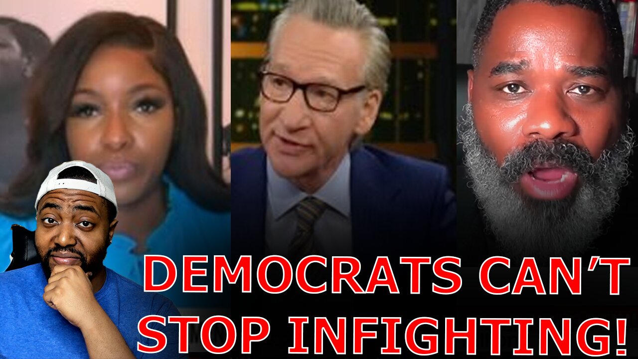 Black Liberals CRY RACISM Over Bill Maher Calling Out Jasmine Crockett Ghetto Behavior In Congress!