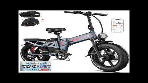 W Wallke Folding Electric Bike for Adults 2000W Dual Motor 48V 40Ah/60Ah/82Ah Review