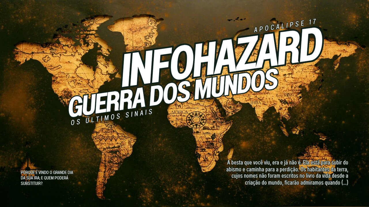 INFOHAZARD 01 - Últimos Sinais