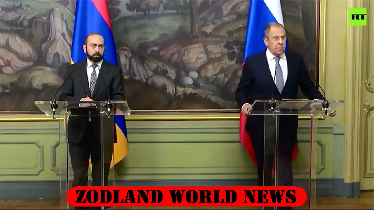 ►🚨❗️🇷🇺🇦🇲 🔴 Presser Q & A: Armenia FM Mirzoyan and FM Lavrov | Moscow January 21 2025