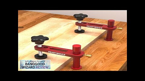 ENJOYWOOD 2 Pack 19mm/20mm Bench Dog Hole Hold Down Clamps Fast Acting Review