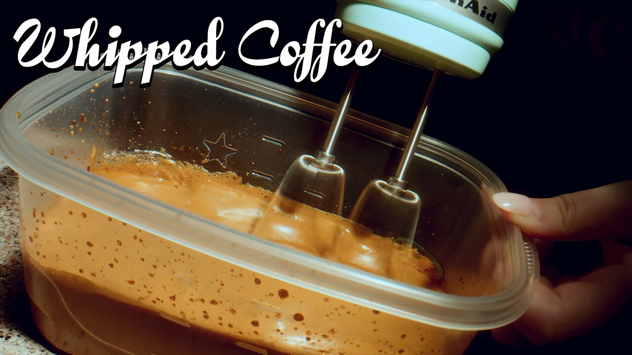 How to Make Whipped coffee