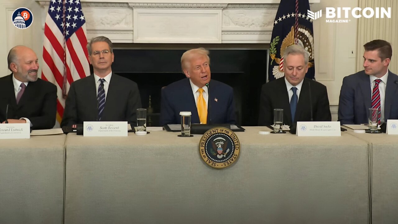 President Trump White House Crypto Summit Speech