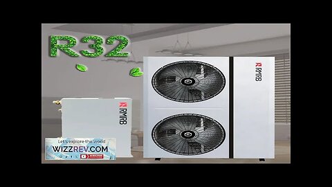 Mitsubishi R32 inverter double-rotor compressor of 20KW heat pump Water Heater monoblock Review