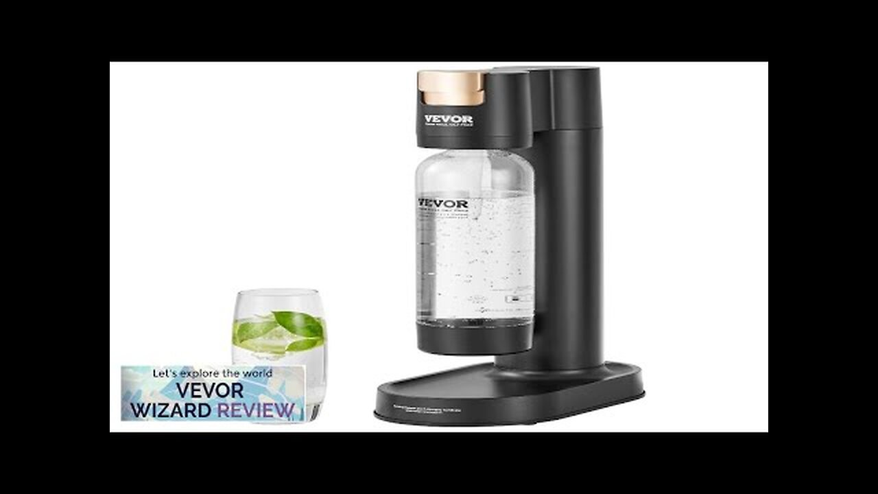 VEVOR Sparkling Water Maker Soda Maker Machine for Home Carbonating Seltzer Water Review