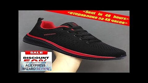 Sport Shoes Men Lightweight Running Sneakers Walking Casual Breathable Shoes Non-slip Review