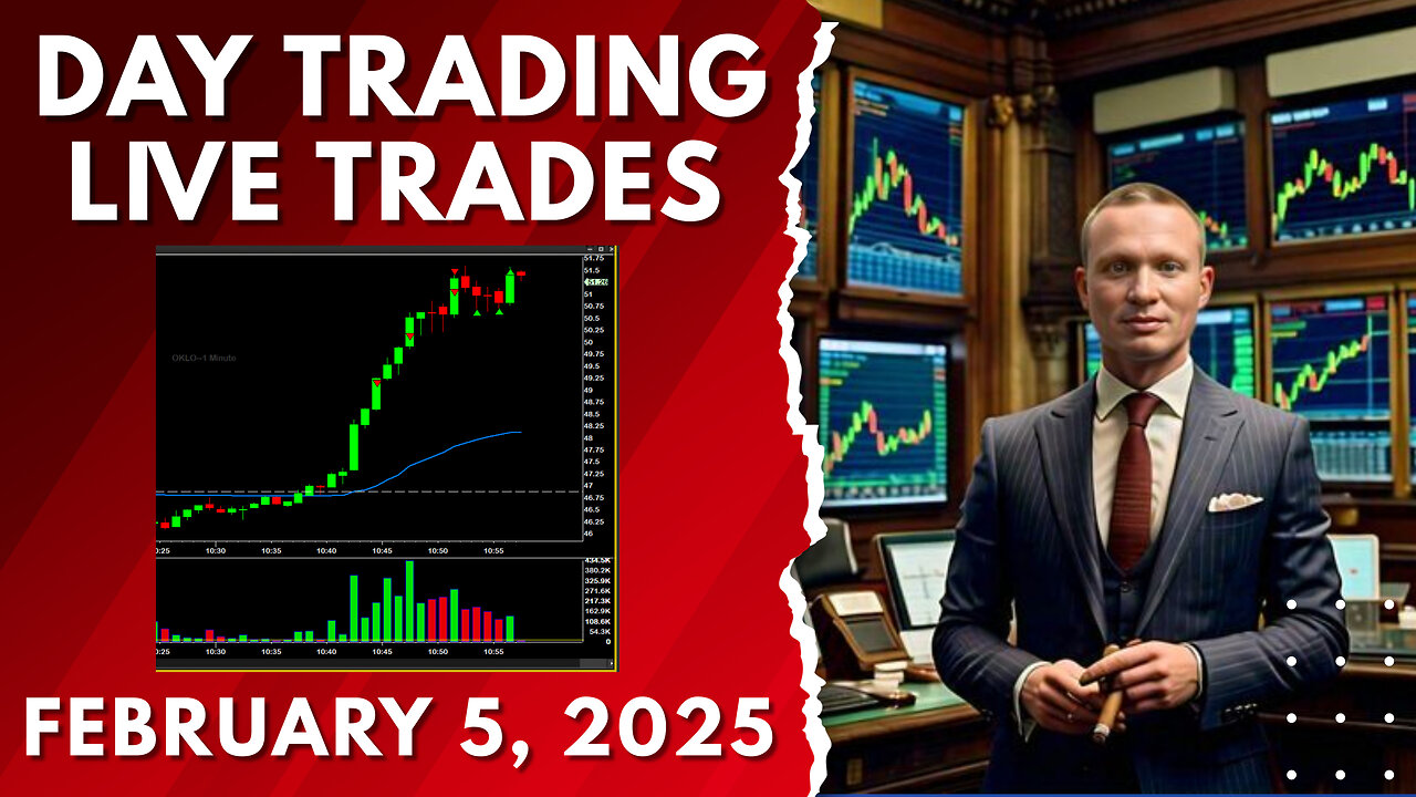 Live Day Trading - Starting the Day Red