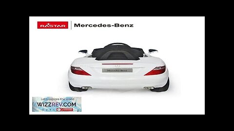 Rastar White Licenised Mercedes Benz SLS Ride on Car Review