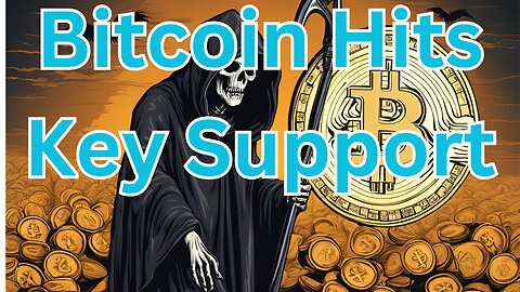 Bitcoin Hits Key Support E 533 #crypto #grt #xrp #algo #ankr #btc 