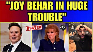 Joy Behar 'The View' Host FORCED OFF AIR By ABC Producers After Lying About Elon Musk.. SUED!!!!