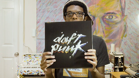 Daft Punk - Discovery - Album (Vinyl Record) UNBOXING WHAT'S INSIDE??