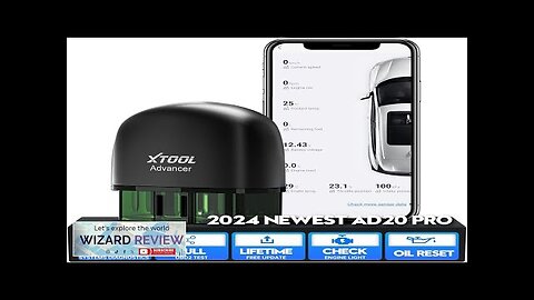 XTOOL Advancer AD20 Pro Wireless OBD2 ScannerCar Scanner Diagnostic Tool for iPhone Review