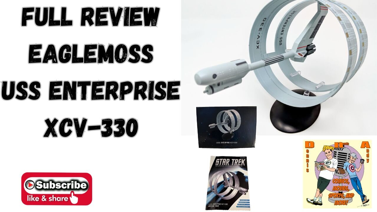 Star Trek Eaglemoss Starships Replica | XCV-330 Enterprise #FullReview