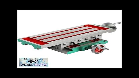 VEVOR Milling Working Table 17.7 X 6.7 Inch Compound Milling Machine Work Review