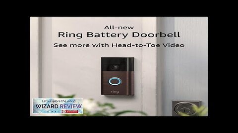 All-new Ring Battery Doorbell Head-to-Toe Video Live View with Two-Way Talk Review